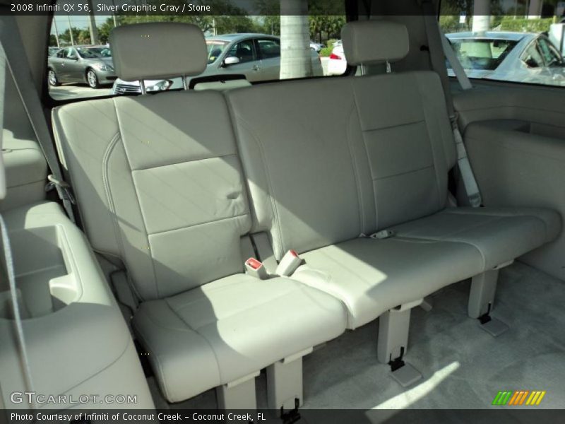 Silver Graphite Gray / Stone 2008 Infiniti QX 56
