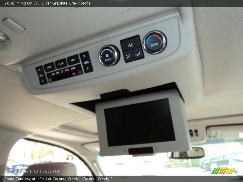 Silver Graphite Gray / Stone 2008 Infiniti QX 56