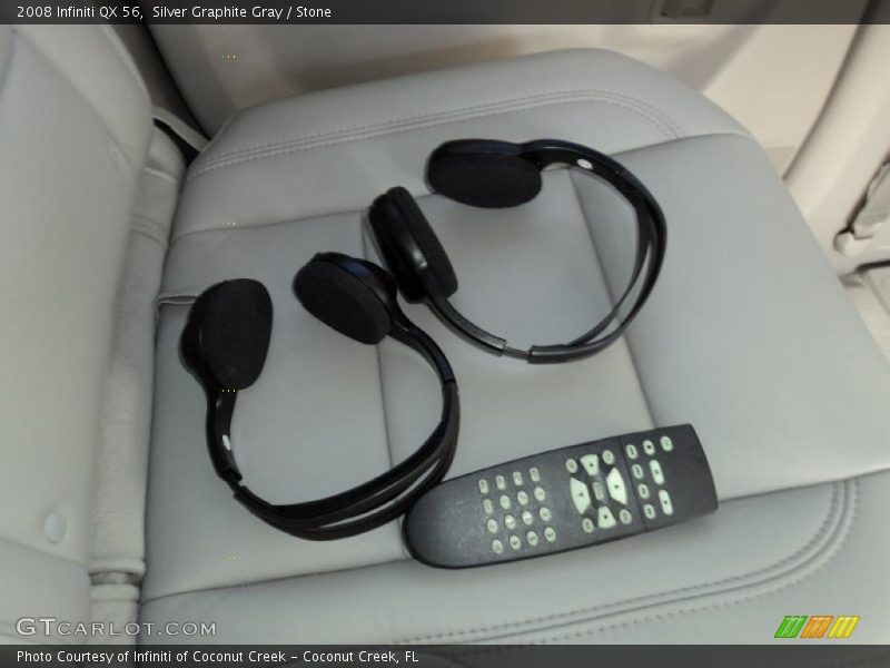 Silver Graphite Gray / Stone 2008 Infiniti QX 56