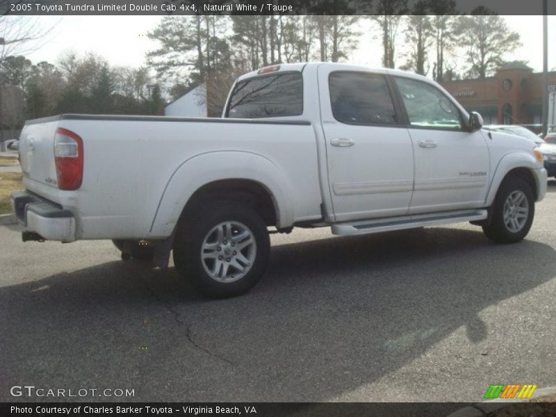 Natural White / Taupe 2005 Toyota Tundra Limited Double Cab 4x4