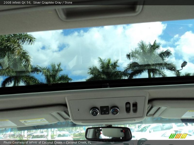 Silver Graphite Gray / Stone 2008 Infiniti QX 56