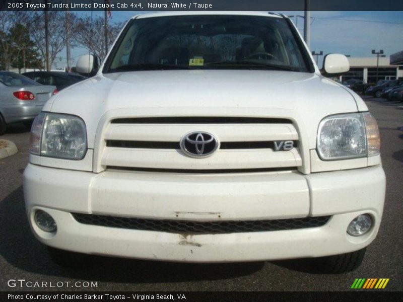 Natural White / Taupe 2005 Toyota Tundra Limited Double Cab 4x4