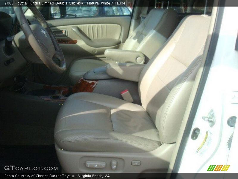 Natural White / Taupe 2005 Toyota Tundra Limited Double Cab 4x4