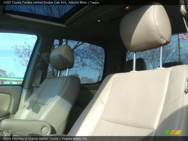 Natural White / Taupe 2005 Toyota Tundra Limited Double Cab 4x4