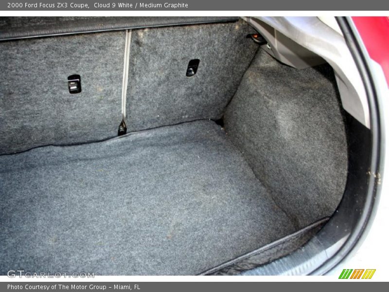 Cloud 9 White / Medium Graphite 2000 Ford Focus ZX3 Coupe