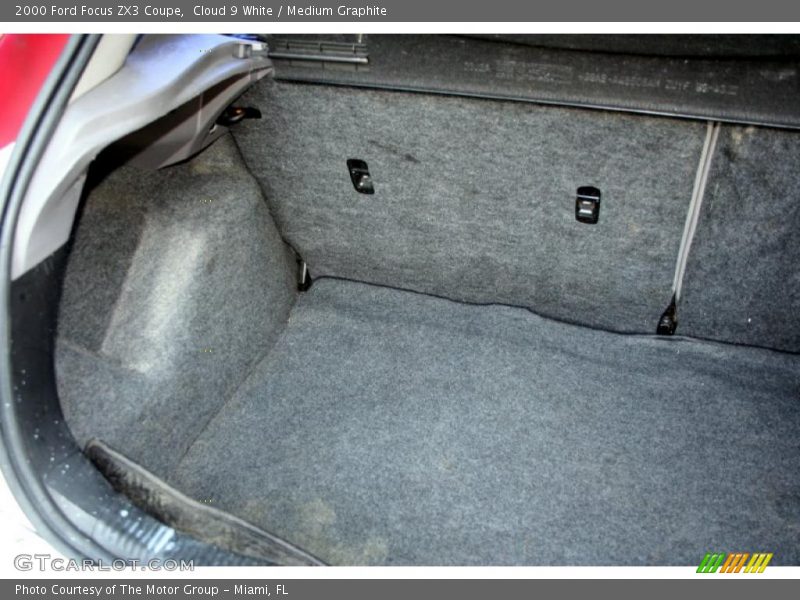 Cloud 9 White / Medium Graphite 2000 Ford Focus ZX3 Coupe