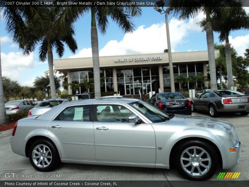 Bright Silver Metallic / Dark Slate Gray/Light Slate Gray 2007 Chrysler 300 C HEMI