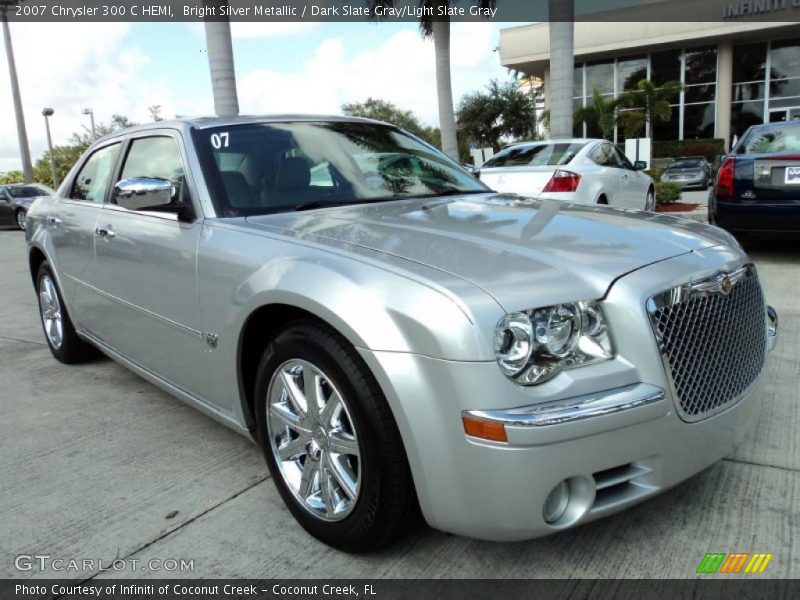 Bright Silver Metallic / Dark Slate Gray/Light Slate Gray 2007 Chrysler 300 C HEMI
