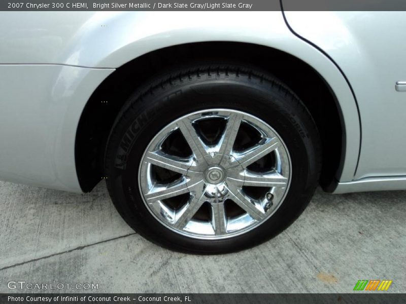 Bright Silver Metallic / Dark Slate Gray/Light Slate Gray 2007 Chrysler 300 C HEMI