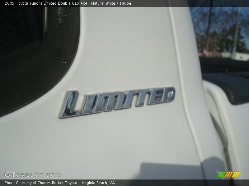 Natural White / Taupe 2005 Toyota Tundra Limited Double Cab 4x4