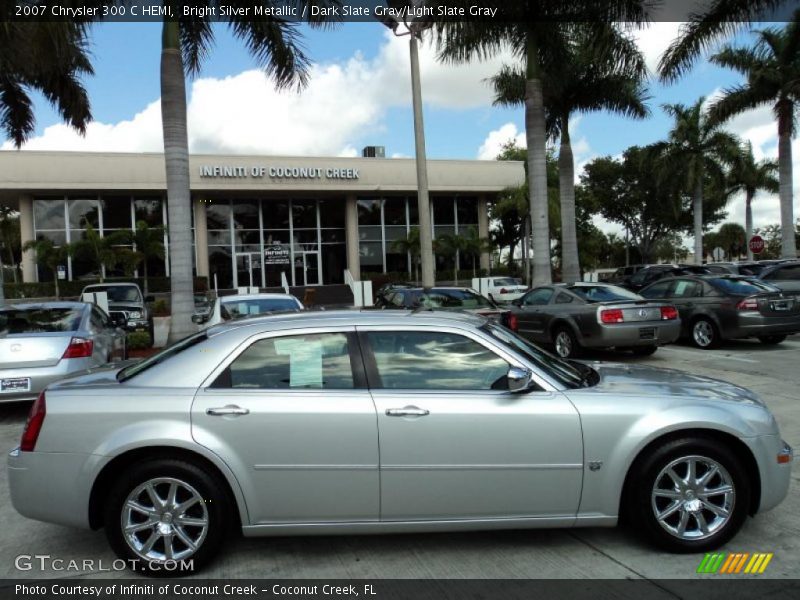 Bright Silver Metallic / Dark Slate Gray/Light Slate Gray 2007 Chrysler 300 C HEMI