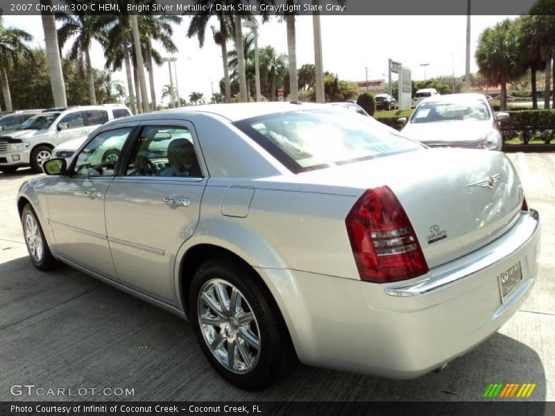 Bright Silver Metallic / Dark Slate Gray/Light Slate Gray 2007 Chrysler 300 C HEMI