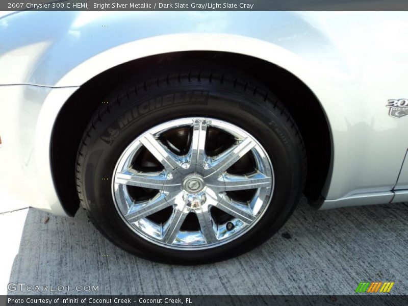 Bright Silver Metallic / Dark Slate Gray/Light Slate Gray 2007 Chrysler 300 C HEMI
