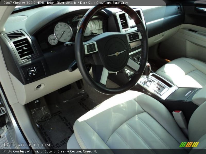 Bright Silver Metallic / Dark Slate Gray/Light Slate Gray 2007 Chrysler 300 C HEMI