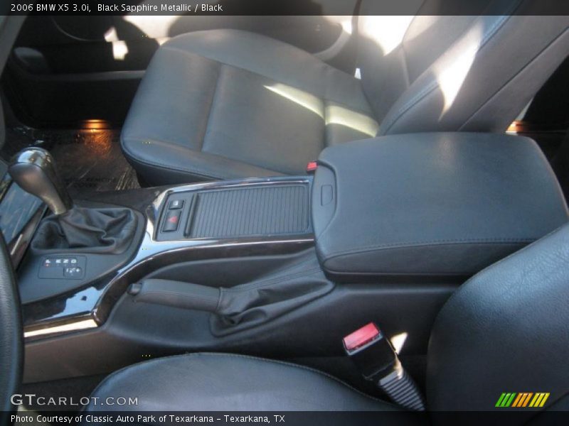 Black Sapphire Metallic / Black 2006 BMW X5 3.0i