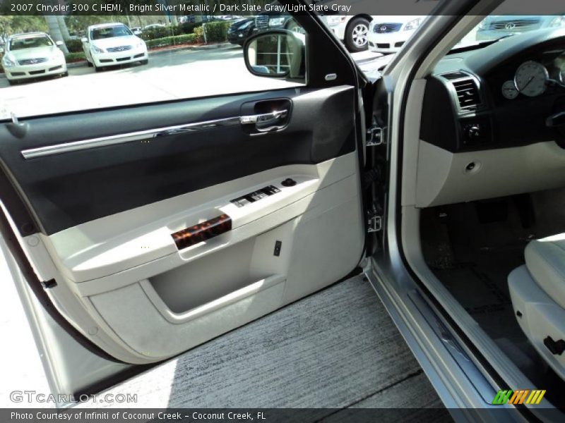 Bright Silver Metallic / Dark Slate Gray/Light Slate Gray 2007 Chrysler 300 C HEMI