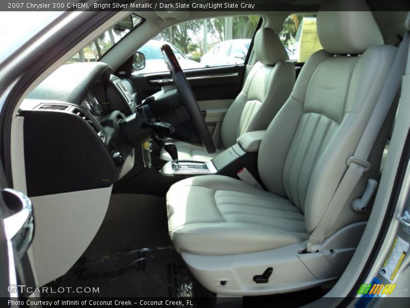 Bright Silver Metallic / Dark Slate Gray/Light Slate Gray 2007 Chrysler 300 C HEMI