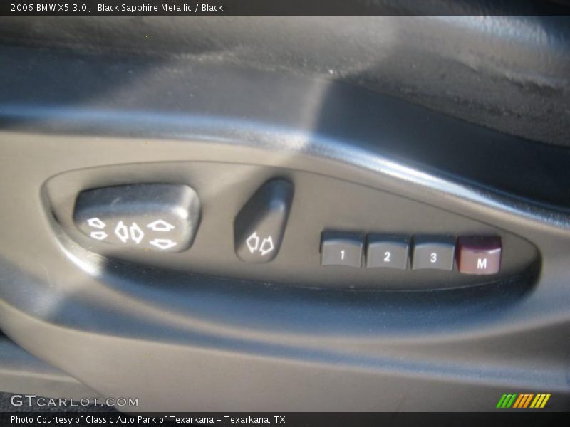 Black Sapphire Metallic / Black 2006 BMW X5 3.0i