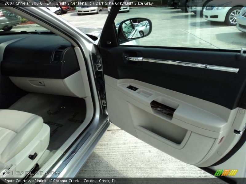 Bright Silver Metallic / Dark Slate Gray/Light Slate Gray 2007 Chrysler 300 C HEMI
