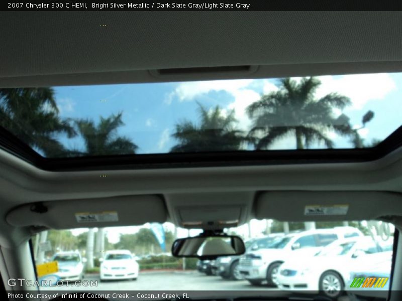 Bright Silver Metallic / Dark Slate Gray/Light Slate Gray 2007 Chrysler 300 C HEMI