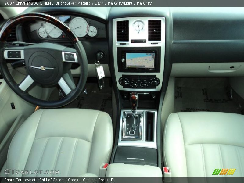 Bright Silver Metallic / Dark Slate Gray/Light Slate Gray 2007 Chrysler 300 C HEMI