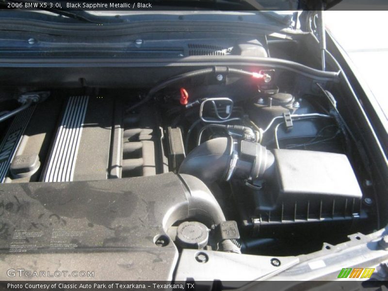 Black Sapphire Metallic / Black 2006 BMW X5 3.0i