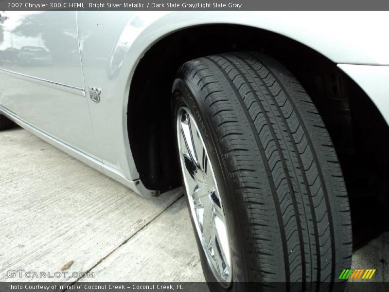 Bright Silver Metallic / Dark Slate Gray/Light Slate Gray 2007 Chrysler 300 C HEMI