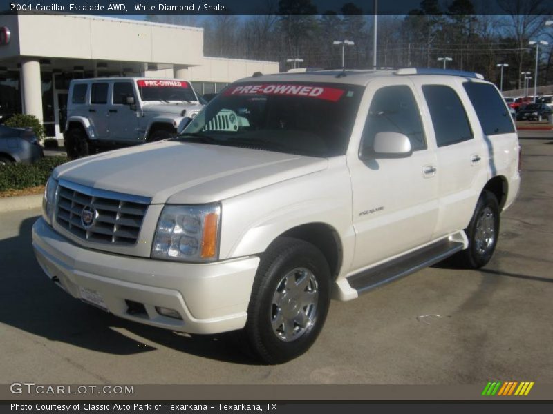 White Diamond / Shale 2004 Cadillac Escalade AWD