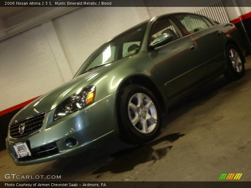 Mystic Emerald Metallic / Blond 2006 Nissan Altima 2.5 S