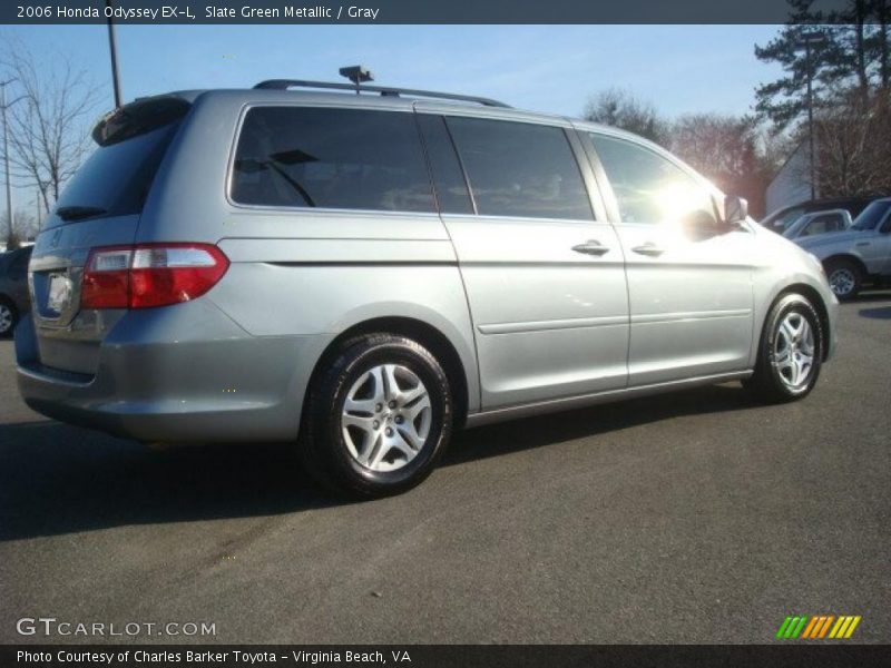 Slate Green Metallic / Gray 2006 Honda Odyssey EX-L