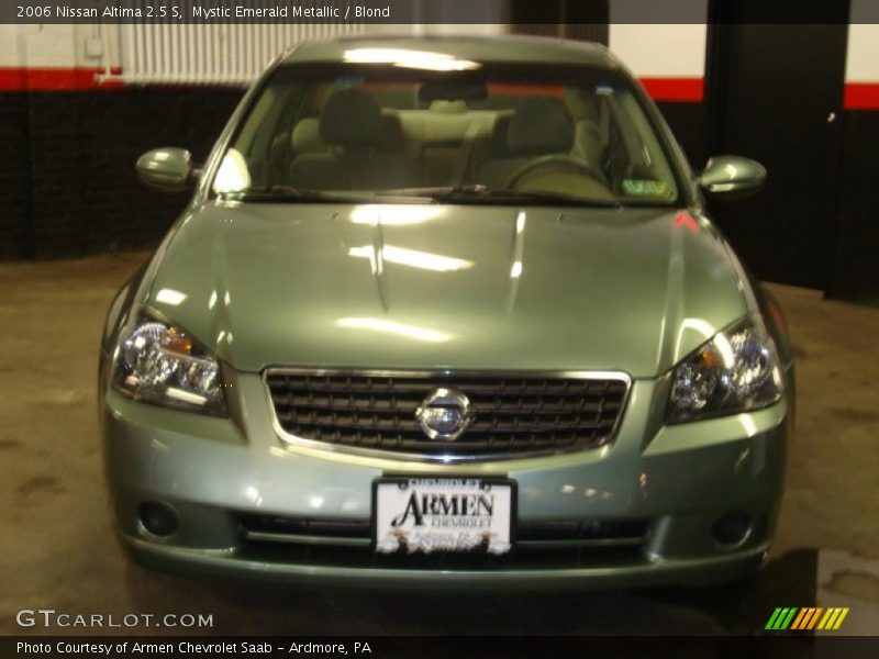 Mystic Emerald Metallic / Blond 2006 Nissan Altima 2.5 S