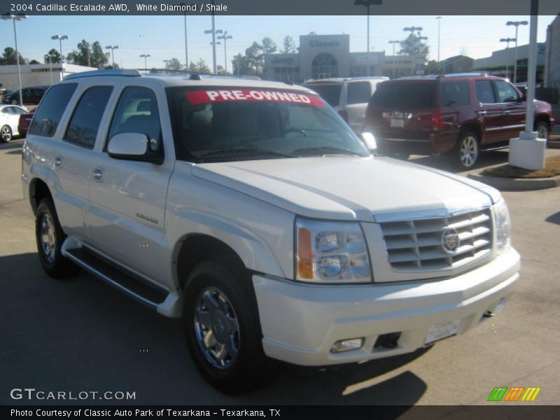 White Diamond / Shale 2004 Cadillac Escalade AWD