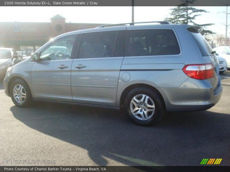 Slate Green Metallic / Gray 2006 Honda Odyssey EX-L