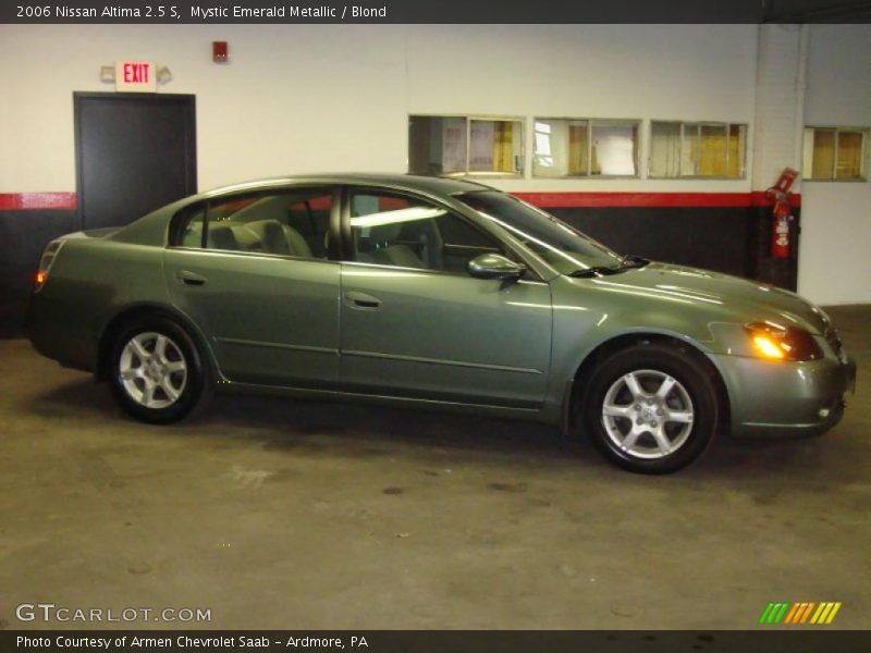 Mystic Emerald Metallic / Blond 2006 Nissan Altima 2.5 S