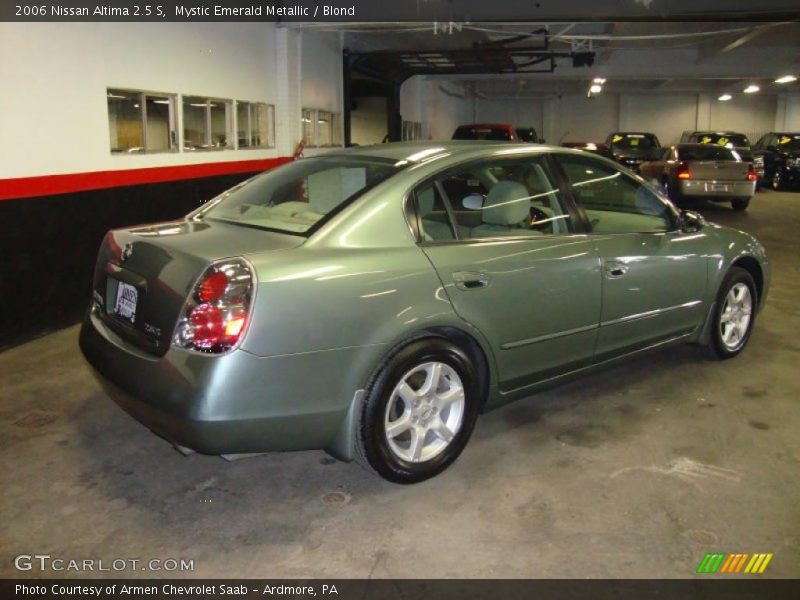Mystic Emerald Metallic / Blond 2006 Nissan Altima 2.5 S