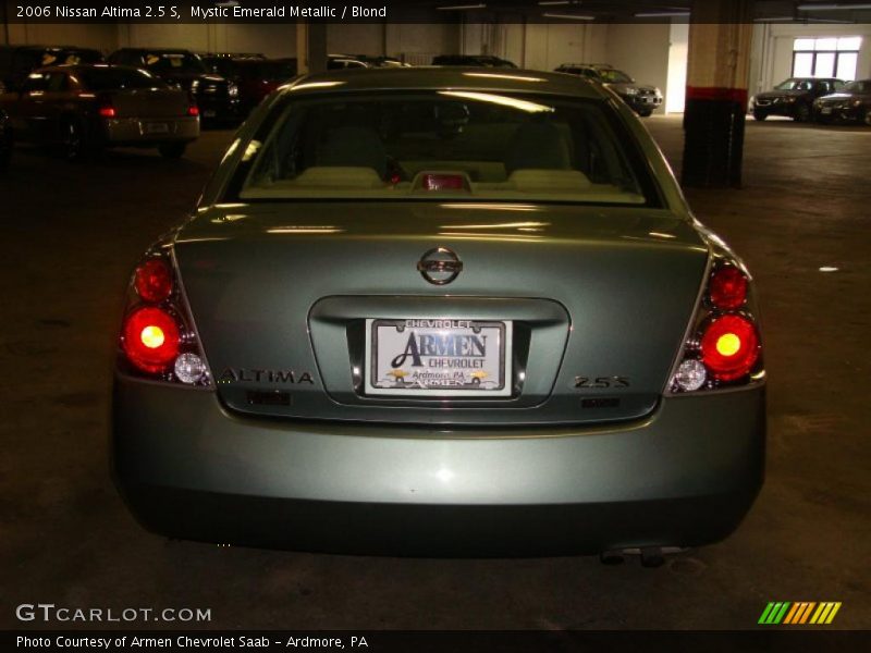 Mystic Emerald Metallic / Blond 2006 Nissan Altima 2.5 S