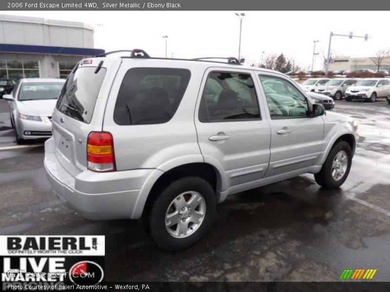 Silver Metallic / Ebony Black 2006 Ford Escape Limited 4WD