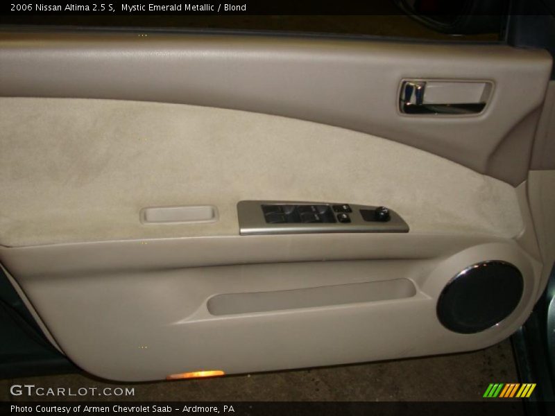 Mystic Emerald Metallic / Blond 2006 Nissan Altima 2.5 S