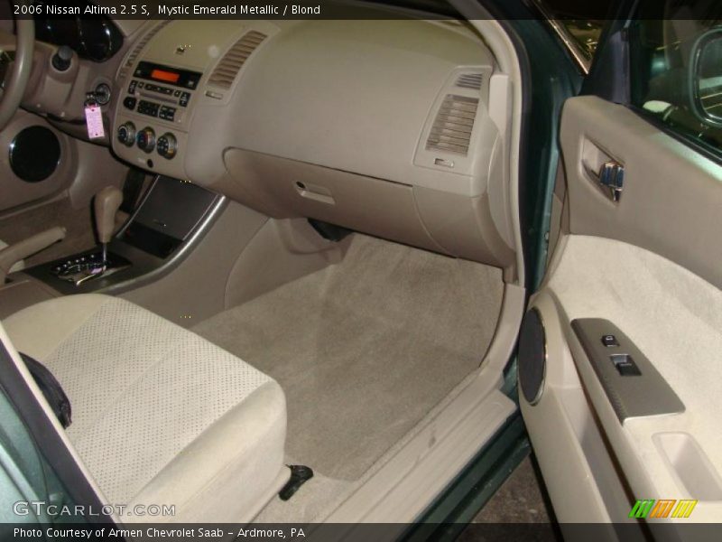 Mystic Emerald Metallic / Blond 2006 Nissan Altima 2.5 S