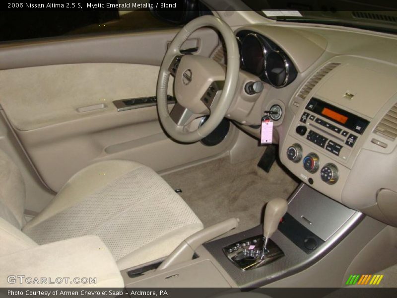 Mystic Emerald Metallic / Blond 2006 Nissan Altima 2.5 S