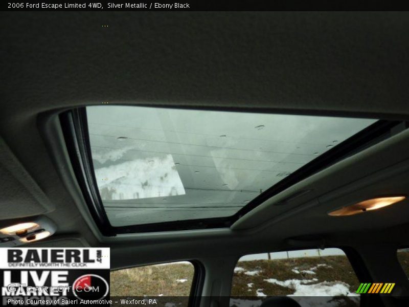 Silver Metallic / Ebony Black 2006 Ford Escape Limited 4WD