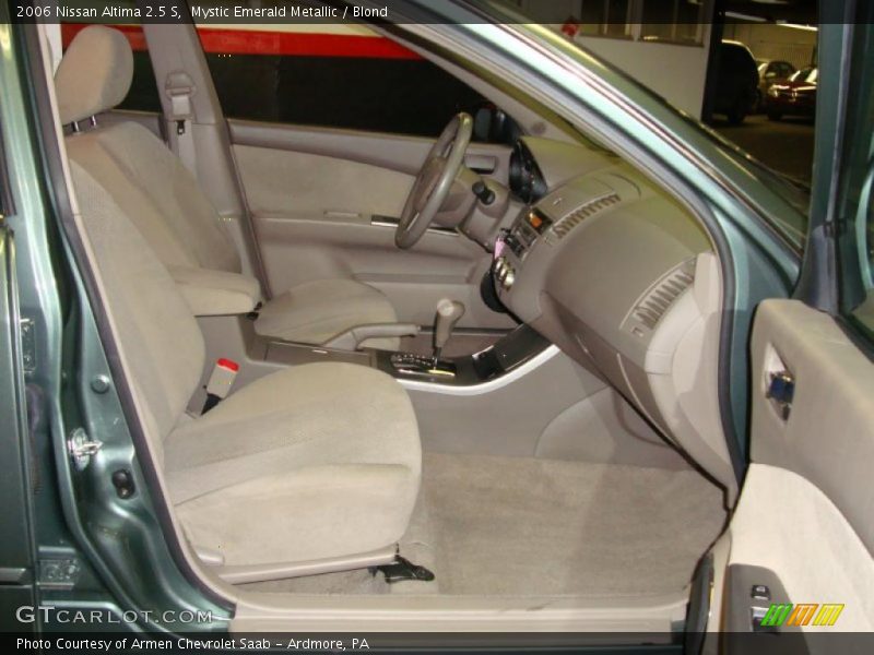 Mystic Emerald Metallic / Blond 2006 Nissan Altima 2.5 S