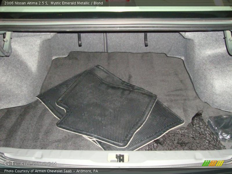 Mystic Emerald Metallic / Blond 2006 Nissan Altima 2.5 S