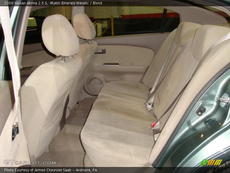 Mystic Emerald Metallic / Blond 2006 Nissan Altima 2.5 S