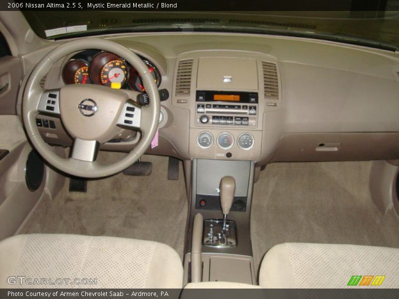 Mystic Emerald Metallic / Blond 2006 Nissan Altima 2.5 S