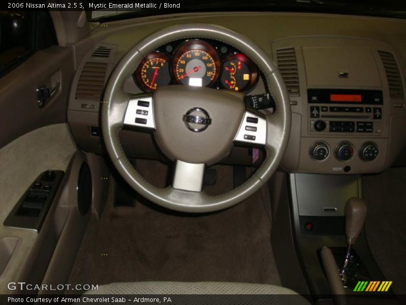 Mystic Emerald Metallic / Blond 2006 Nissan Altima 2.5 S