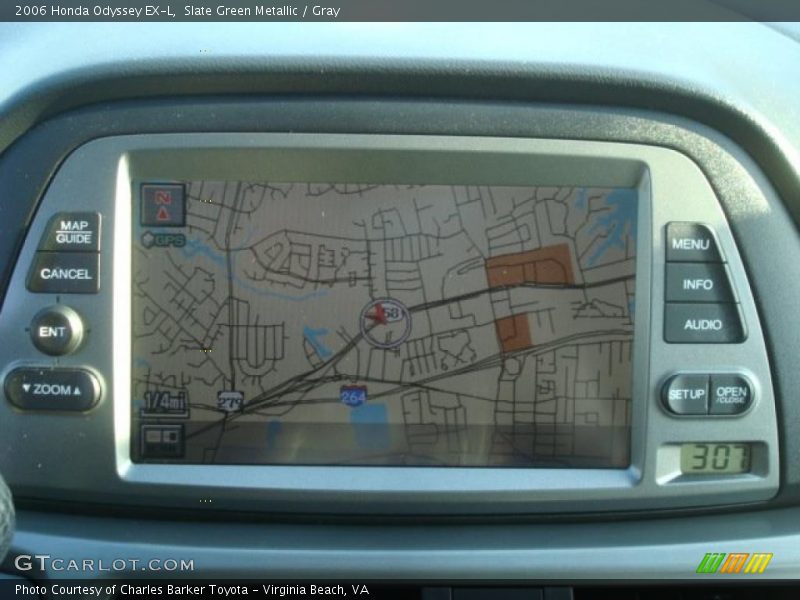 Slate Green Metallic / Gray 2006 Honda Odyssey EX-L