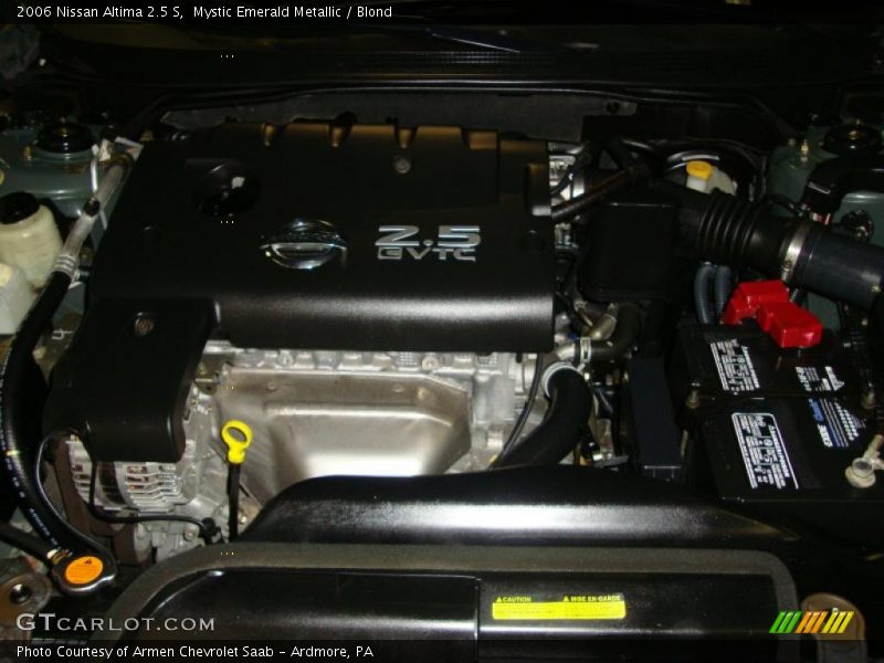 Mystic Emerald Metallic / Blond 2006 Nissan Altima 2.5 S