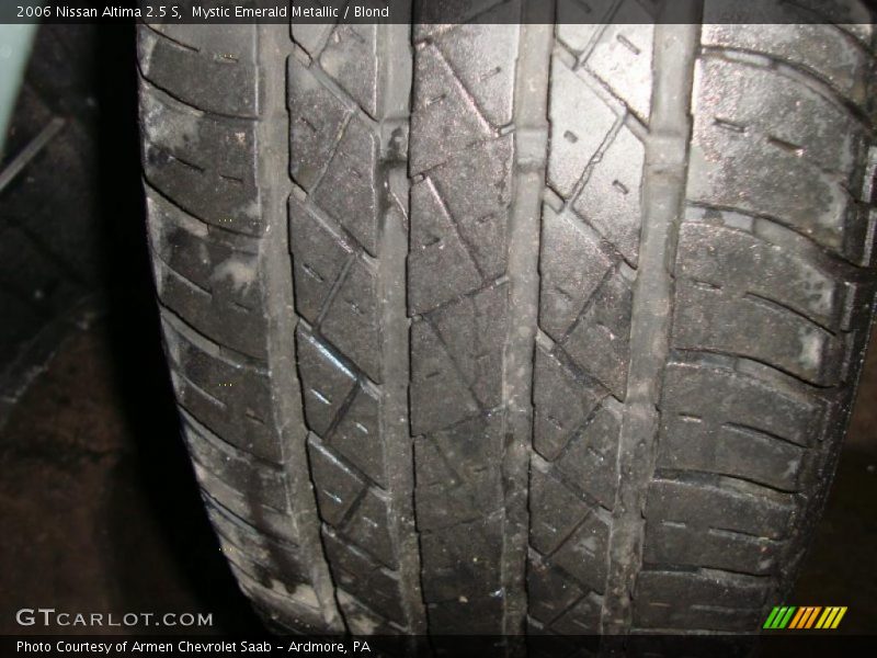 Mystic Emerald Metallic / Blond 2006 Nissan Altima 2.5 S