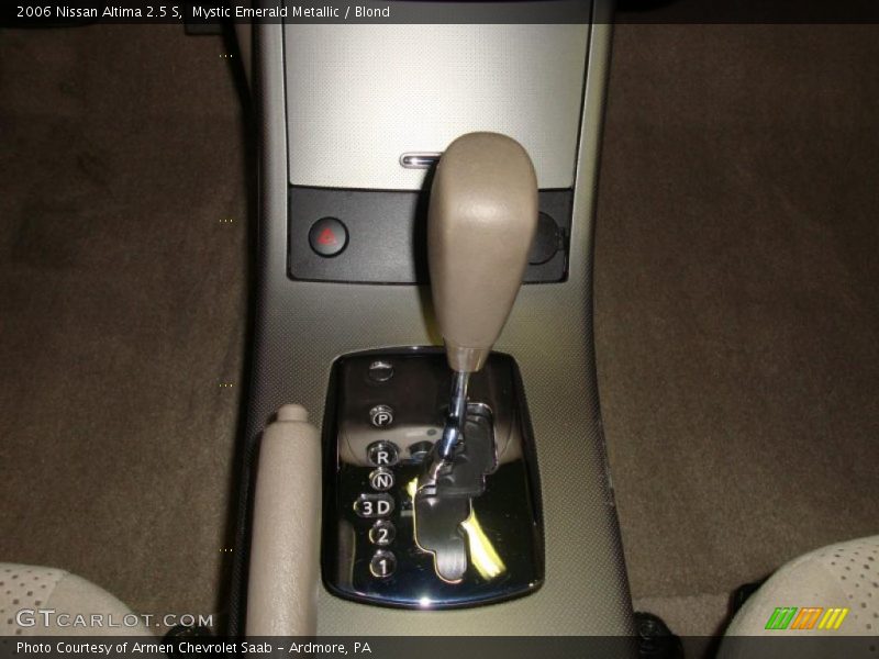 Mystic Emerald Metallic / Blond 2006 Nissan Altima 2.5 S